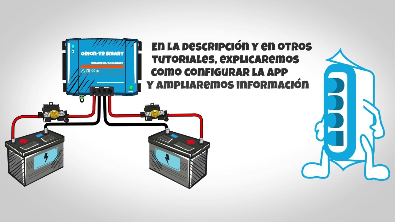 Instalación Cargador Booster Orion Tr Smart 12-12  Victron Energy para Camper y Auto Caravana
