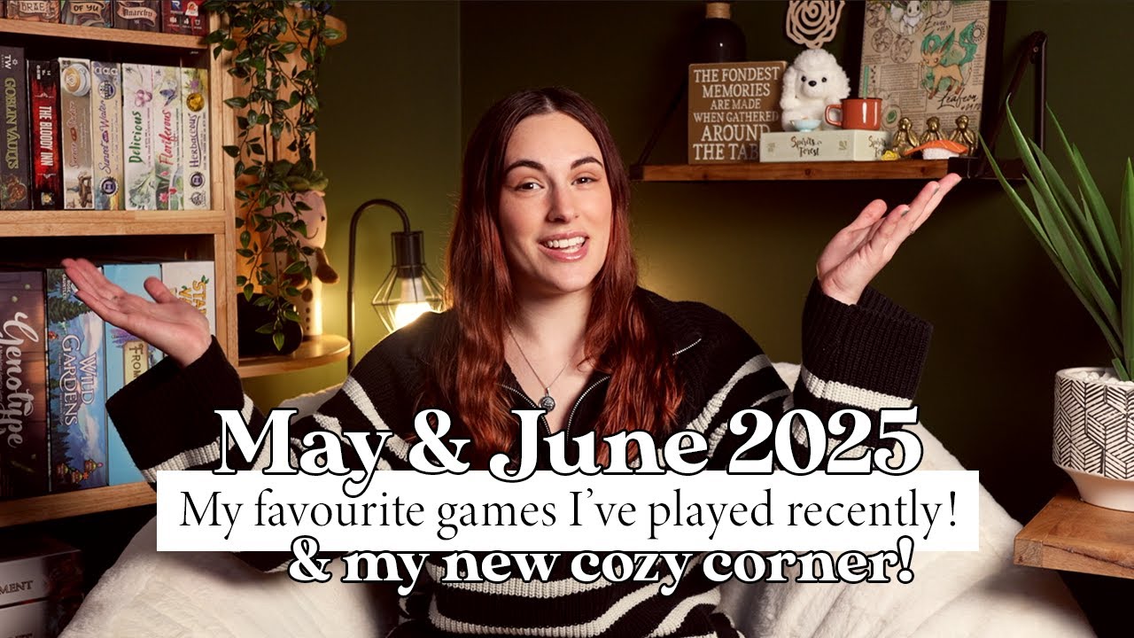 My favourite games I've played in the last 2 months! | May & June 2025 Monthly Wrap Up!
