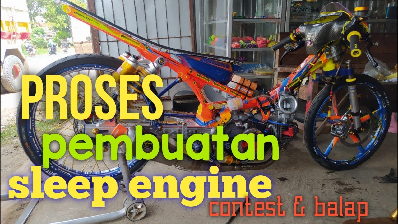 proses pembuatan motor sleep engine contes yang lagi VIRAL!!!!