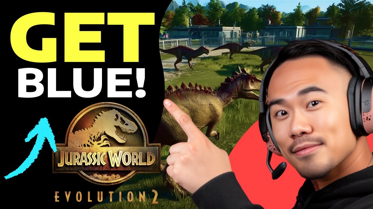 How to GET BLUE in Jurassic World Evolution 2 (Step by Step)