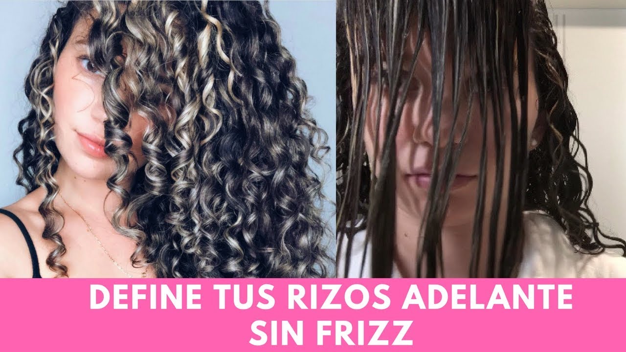 Define tus rizos SIN ABSOLUTAMENTE NADA DE FRIZZ, TÉCNICA SECRETA!