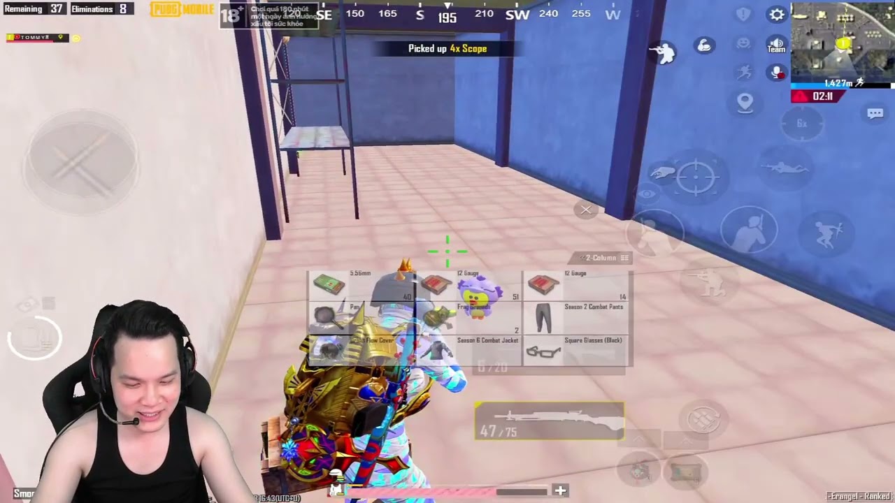 Bộ Bim | CHẠY BO QUÁ KHO KHI ĐỐI THỦ CAMP TRONG NHÀ BO CUỐI | PUBG Mobile
