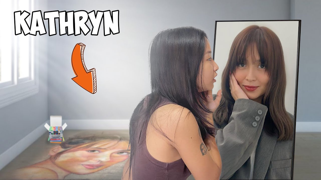 KATHRYN BERNARDO CHALK ART