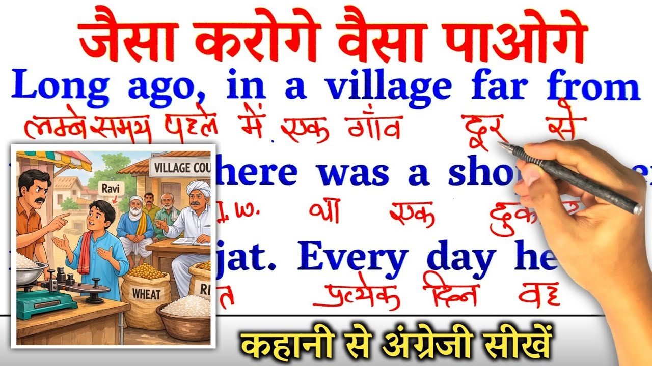 Tit For Tat / Zero से इंग्लिश पढ़ना कैसे सीखें / english reading for beginners / Learn English