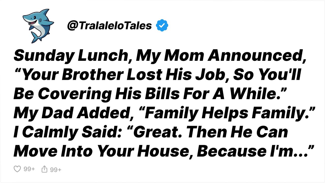Parents Said I'd Cover Brother's Bills—I Sold My House and Disappeared Instead - Reddit Stories