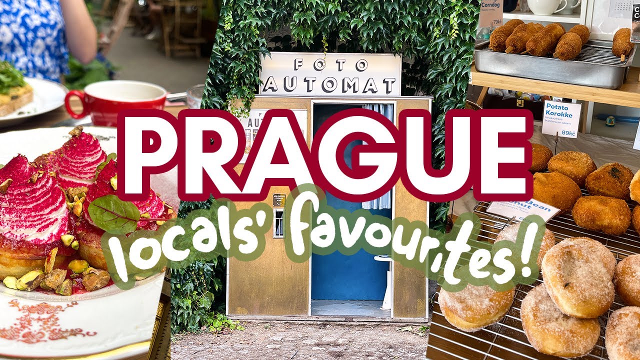 PRAGUE off the beaten path! | hidden gem CAFES, PARKS and MARKETS