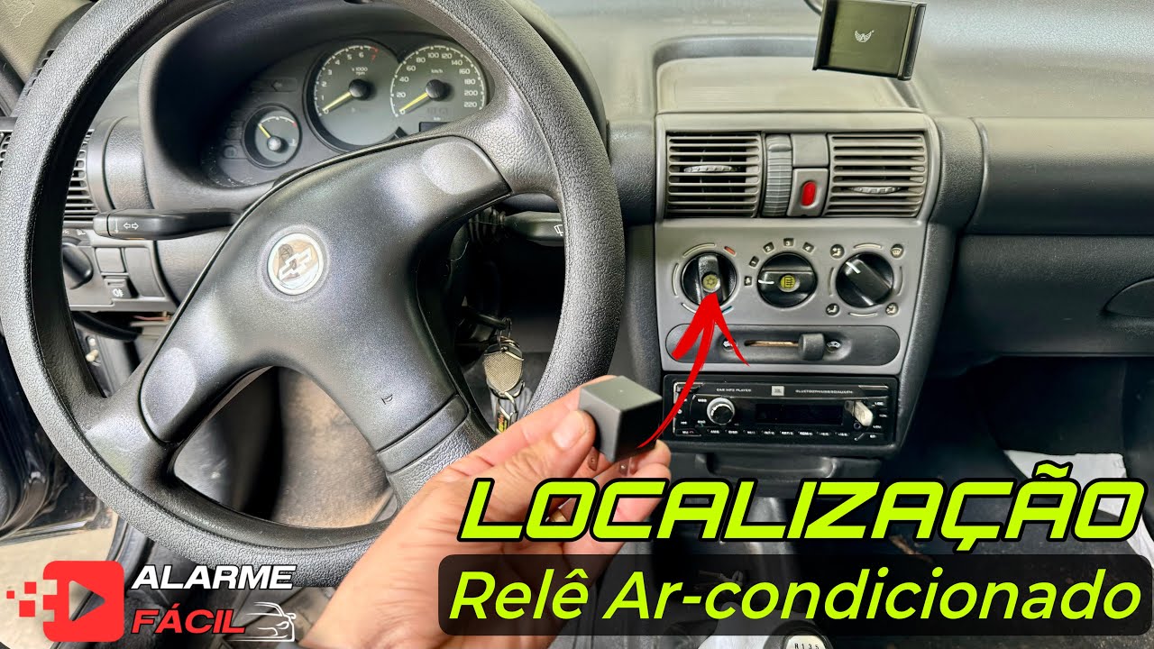 Localização Relê Ar-condicionado Chevrolet Corsa ✅