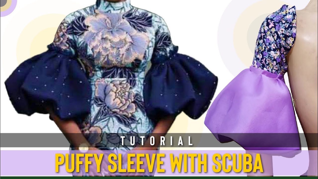 RUFFLE PUFF SLEEVE TUTORIAL
