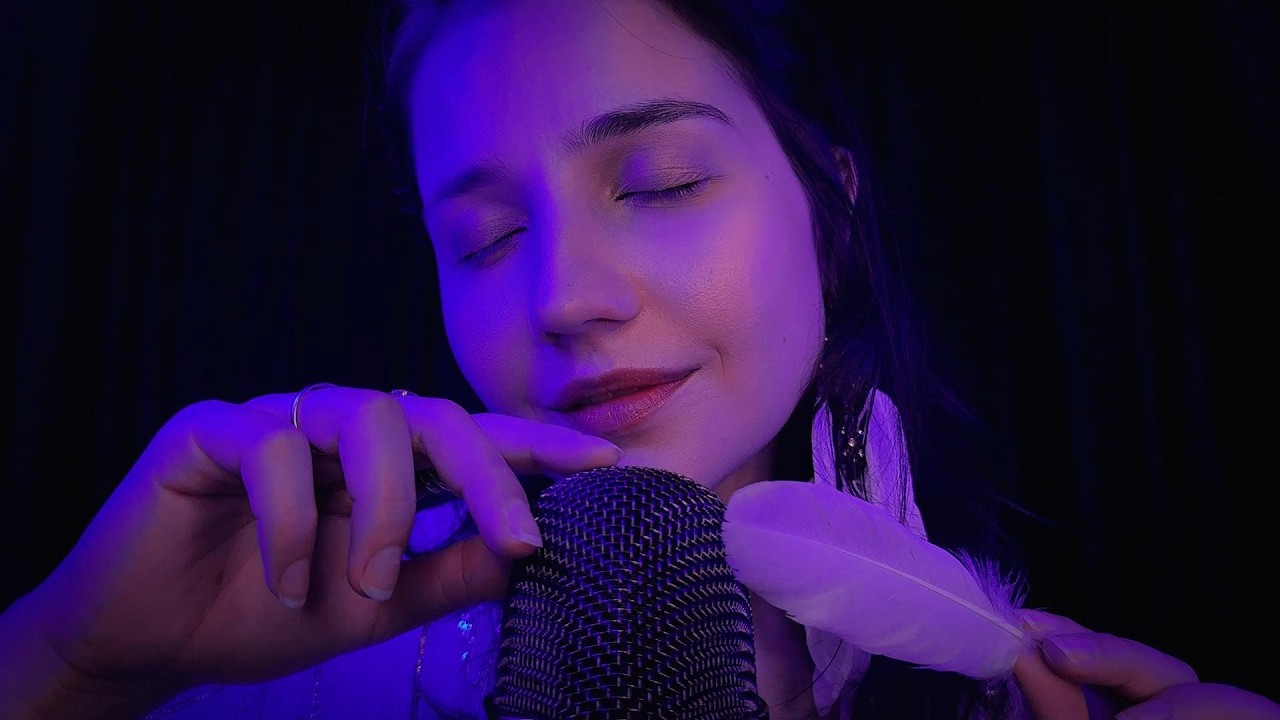 ASMR para ACALMAR a Mente com OLHOS FECHADOS ♡ Sussurros, Mouth Sounds, Tapping, Shh Shh para Dormir
