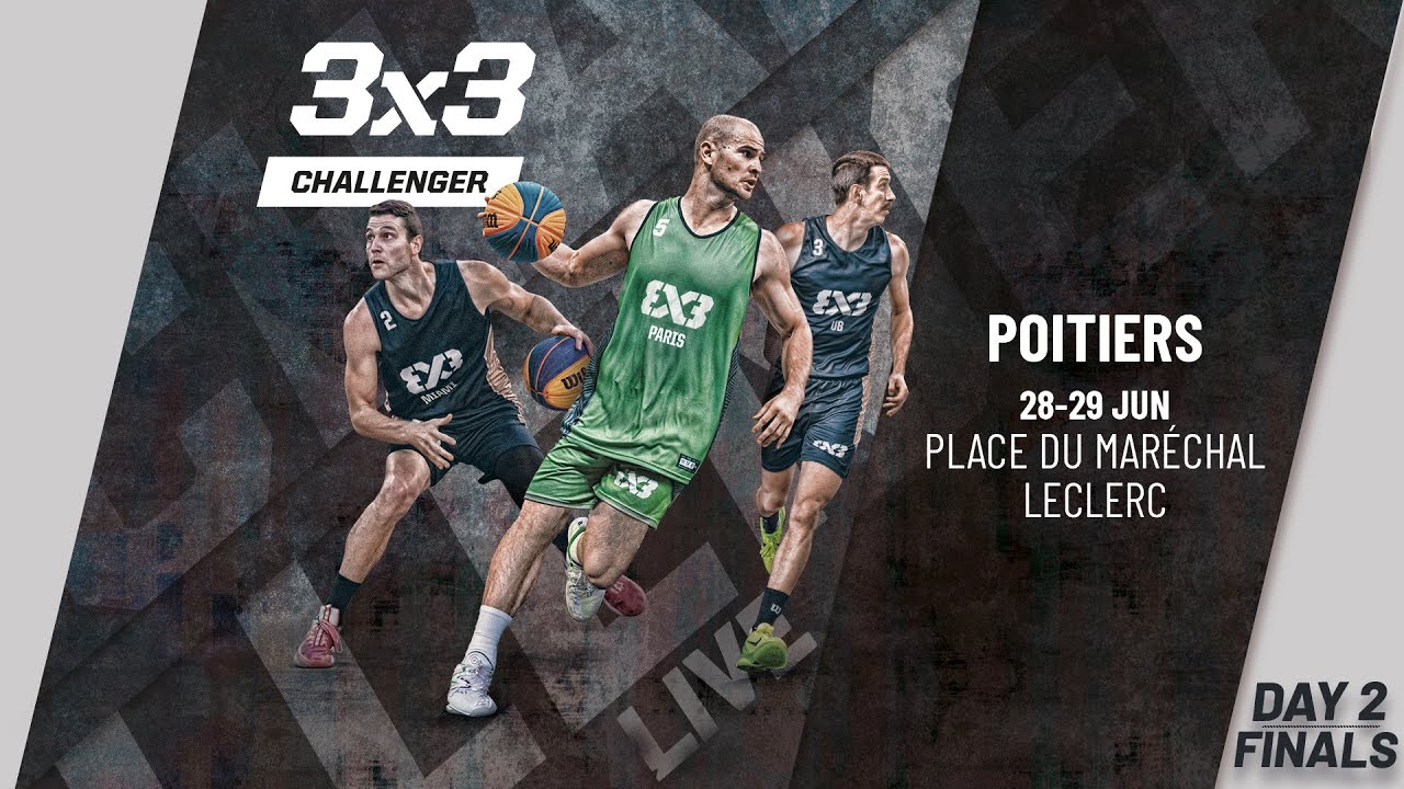 RE-LIVE | FIBA 3x3 Poitiers Challenger 2024 | Qualifier for Debrecen Masters | Finals