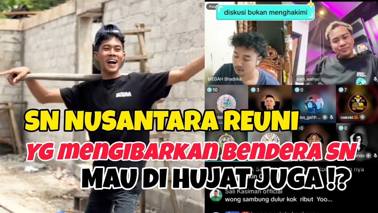SILAHKAN BAWA BENDERA SN, SERANG YANG MENYIMPANG, JANGAN GANGGU YANG LAIN.