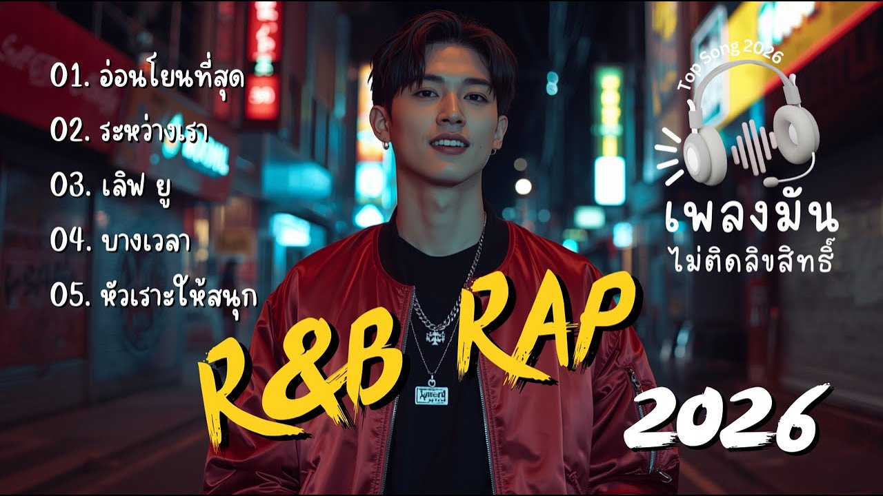 เพลงใหม่ แร็พไทย 2026 - Hip Hop R&B Rap | เพลงมันๆ ไม่ติดลิขสิทธิ์