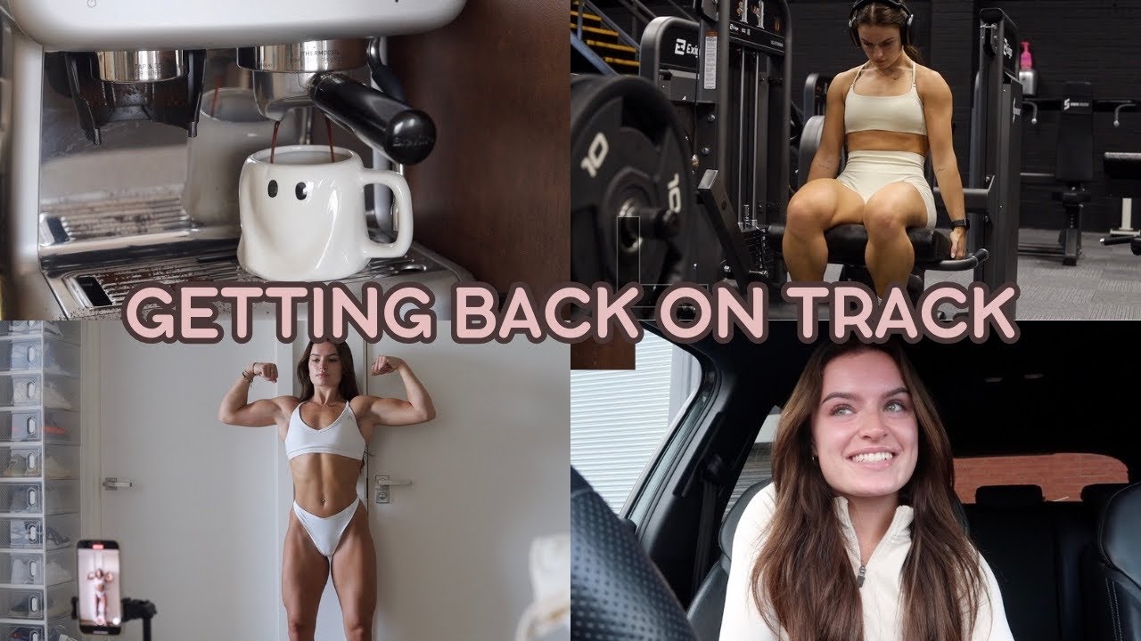 GETTING BACK ON TRACK | spend a couple days eating and training with me🎃🍂