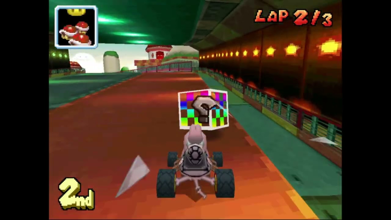 Mario Kart DS - GCN Mushroom Bridge 150cc (Dry Bones w/ Banisher)