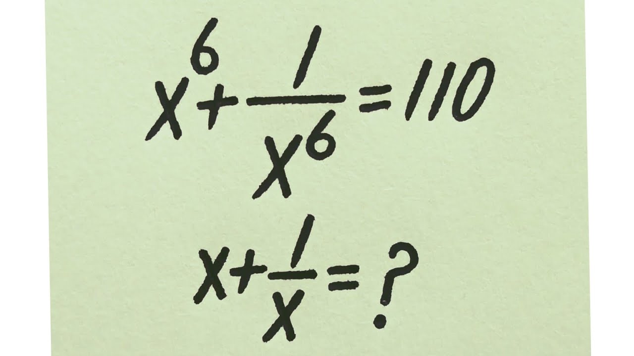 South Korean l can you solve? l Hardest Olympiad Math Problem 