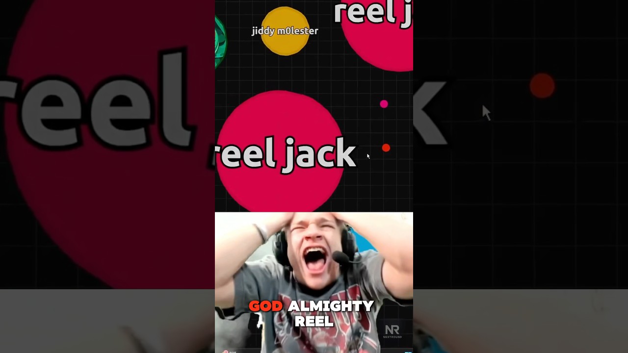 Jynxzi RAGES in Agar.io to No1 Stream Sniper 😂 #funnyclips #jynxzi #streamerclips