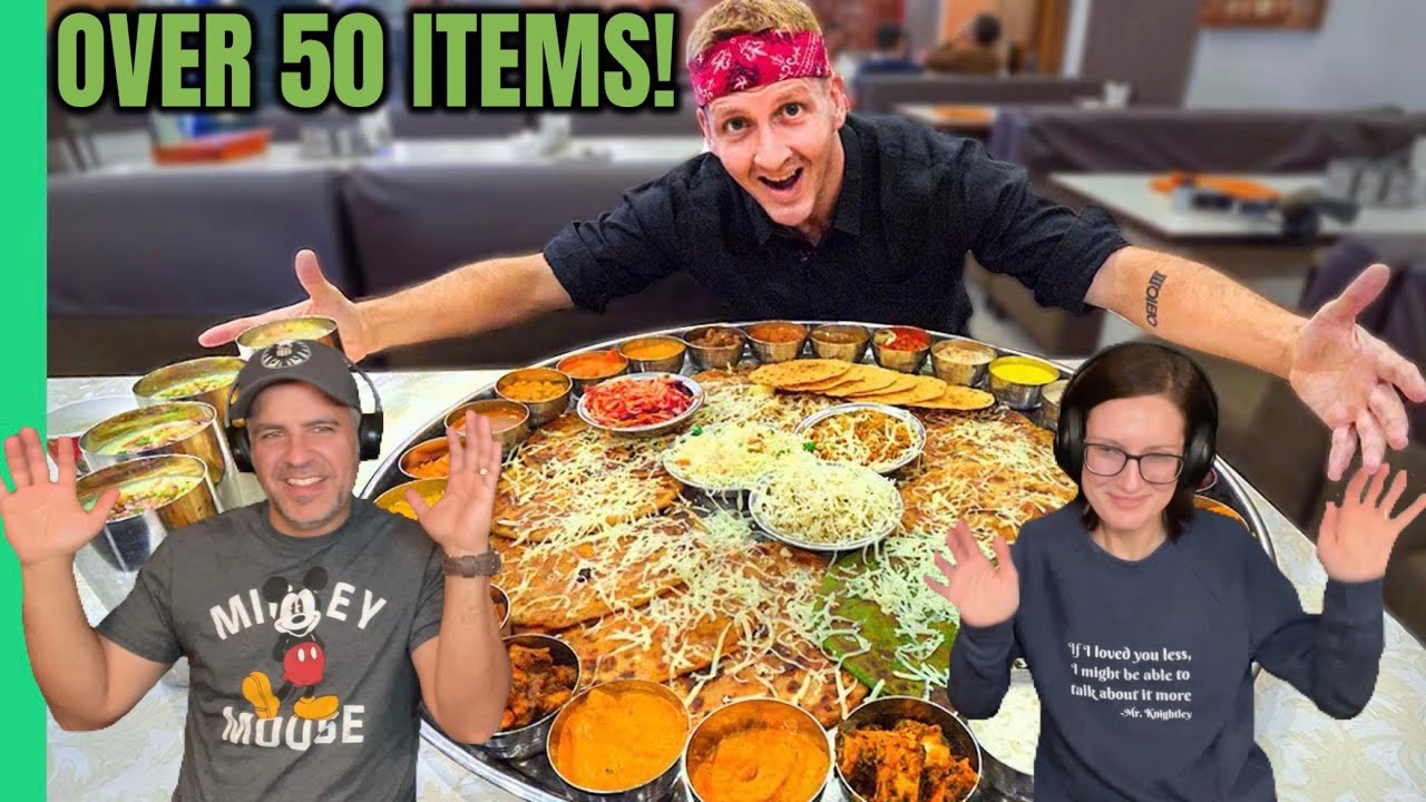 RECORD BREAKING Thali in Pune, India!!! (Matt Stonie Has NO Chance) REACTION