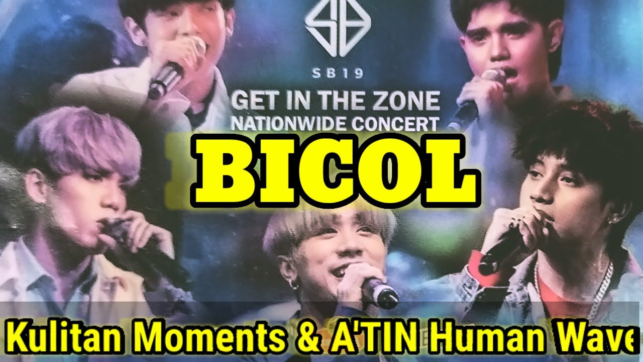 SB19 in Bicol Kulitan Moments and A'TIN Human Wave