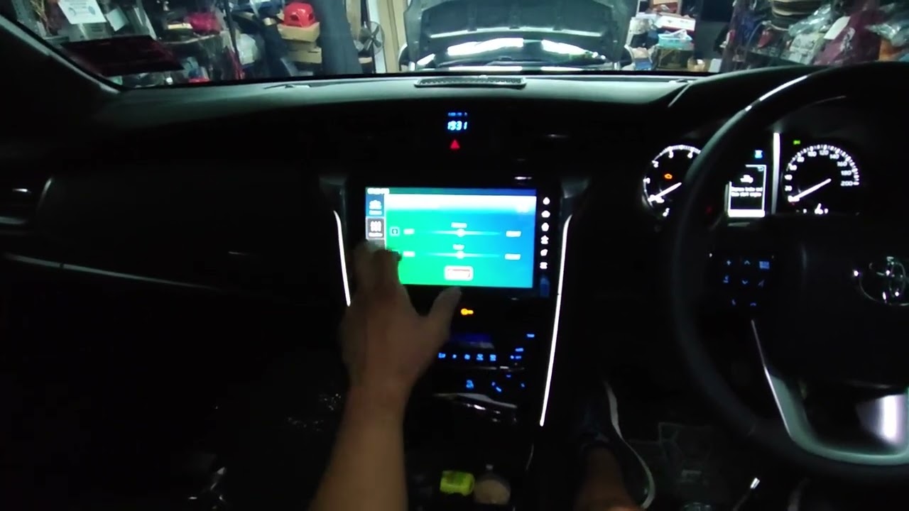 toyota fortuner 2022 original audio system Upgrade .use back all speaker custom crossover tuning.