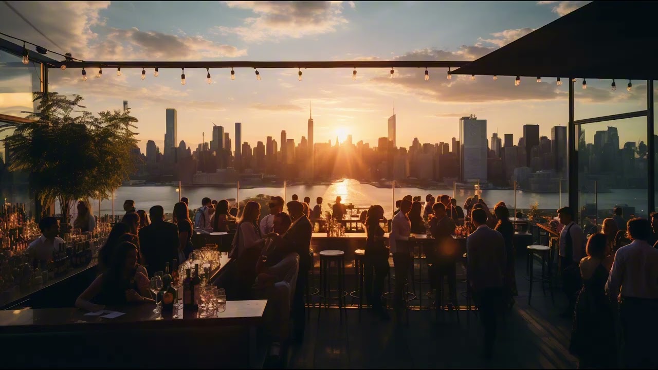1H - House music compilation New York rooftop vibes