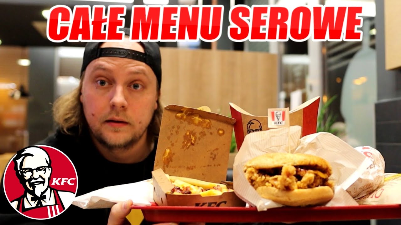 KUPIŁEM CAŁE MENU KFC ROZGRZEWAJĄCE SERY - SPRAWDZAM JAK SMAKUJE