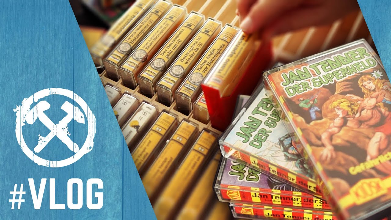 Neue MC-Regale für Hörspiel-Kassetten-Sammlung