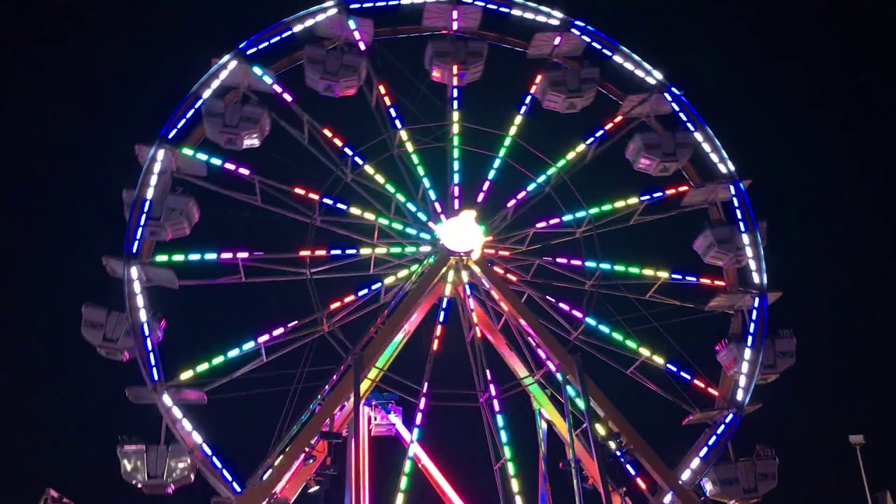Ottaway Amusement Century Wheel   Upgraded LED Lighting