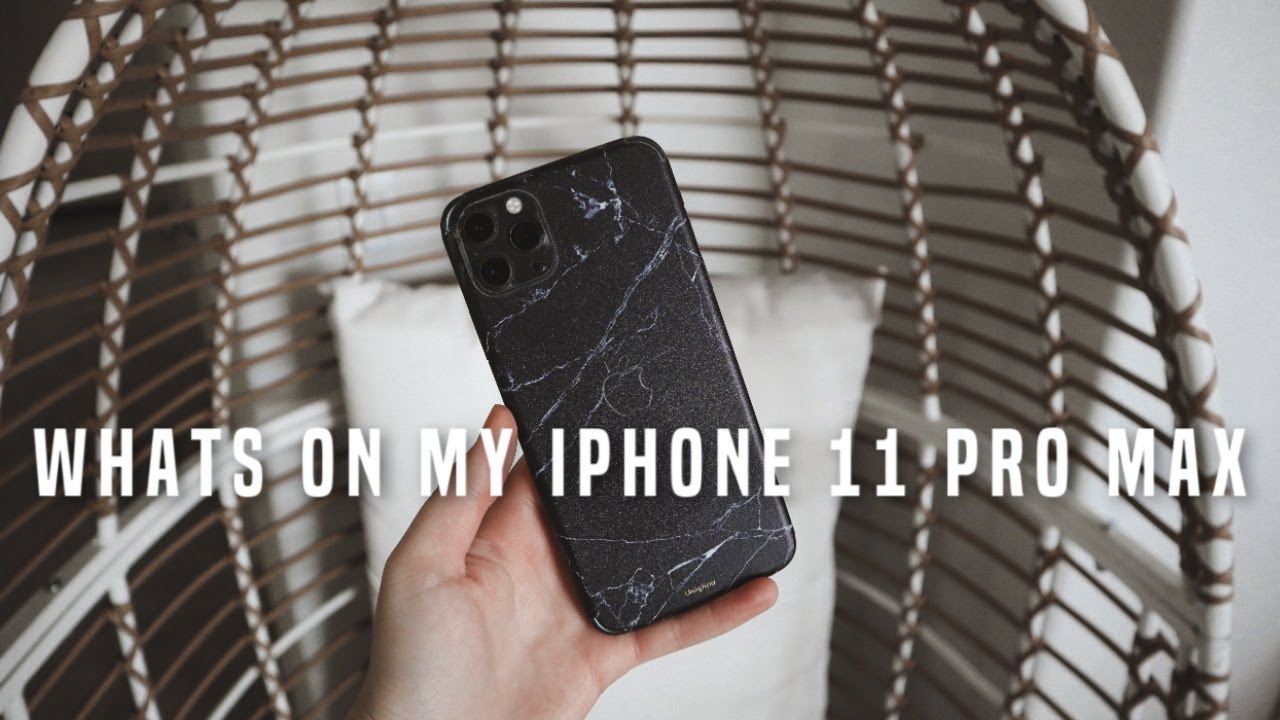 WHAT'S ON MY IPHONE *aesthetic & minimalistic*