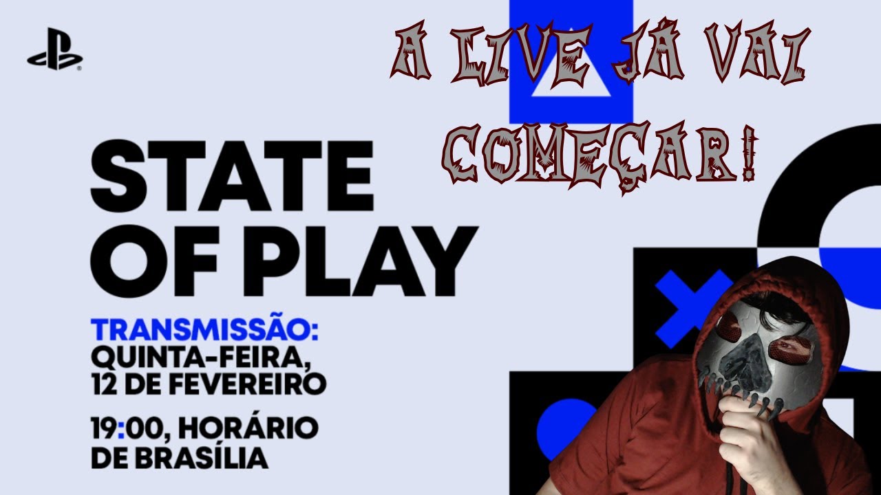 AO VIVO: QUAIS JOGOS SERÃO ANUNCIADOS?! BORA ASSISTIR AO: #STATEOFPLAY