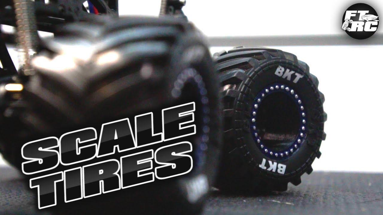 Scale Wheels and Tires for the Micro Monster Truck Build!!