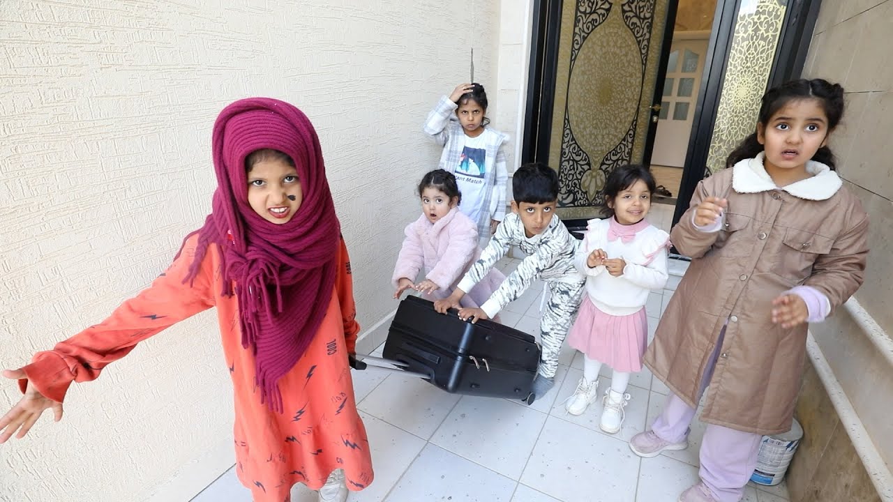الشغاله انحاشت اول مادخلت بيت الياس وحور وليلى ! ليلى