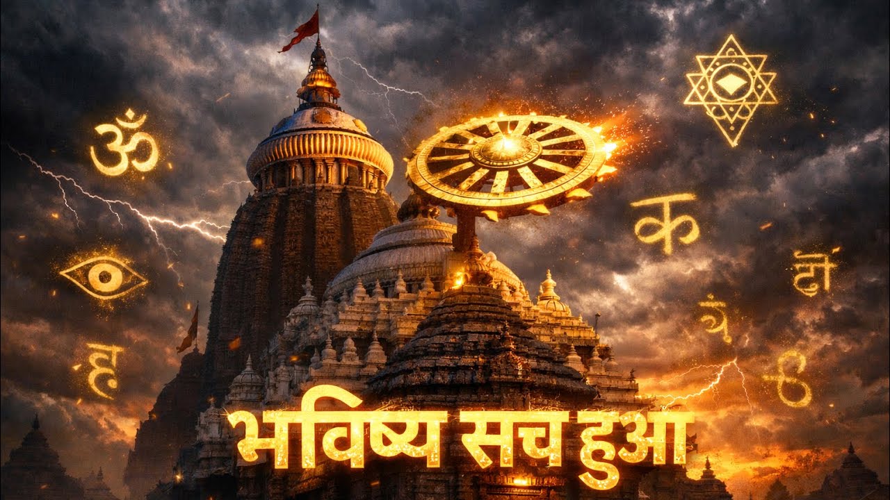 भविष्य सच हुआ? | जगन्नाथ मंदिर का सुदर्शन चक्र क्या चेतावनी दे रहा है?