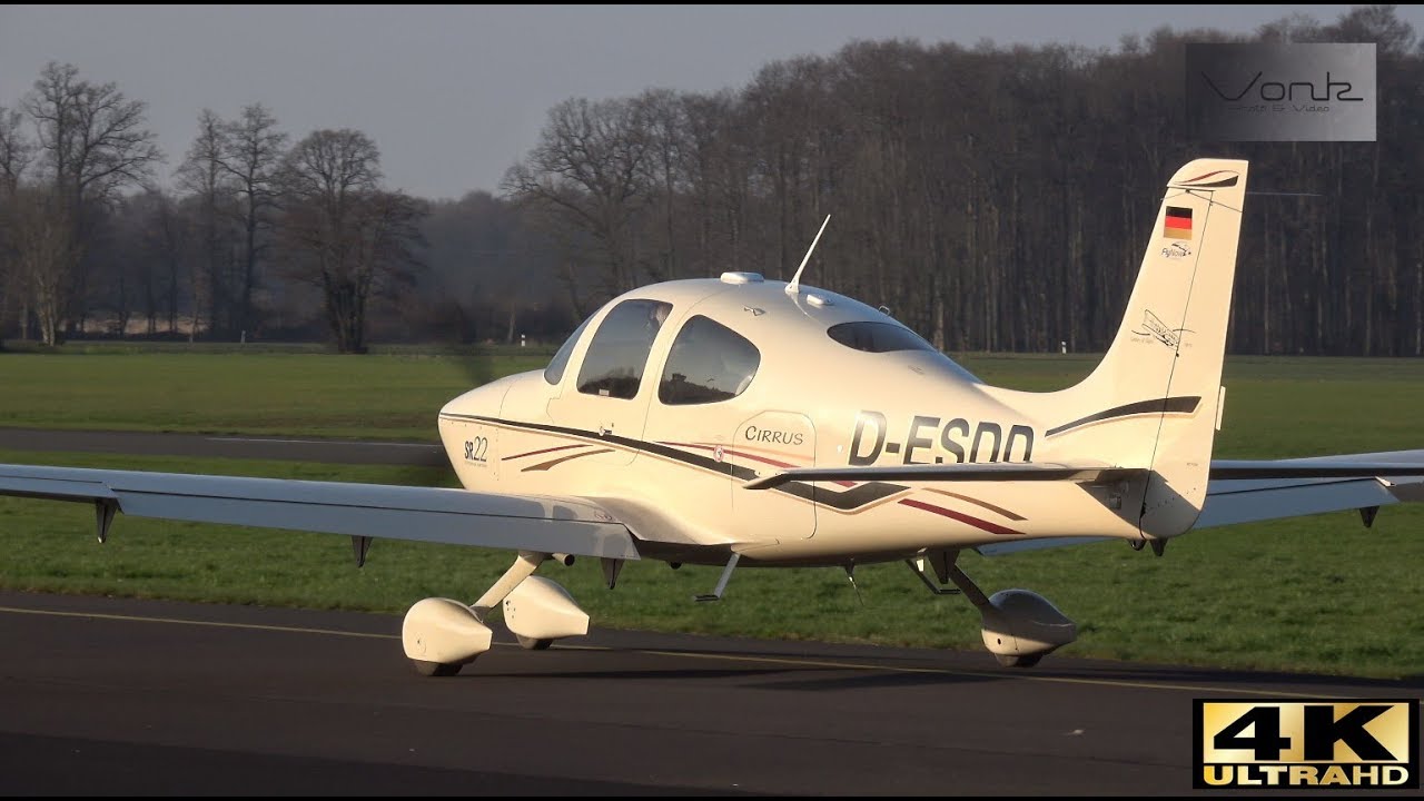 [4K] Plane Spotting at Flugplatz Münster-Telgte 14-01-2018 : Beautifull weather and lots of aircraft