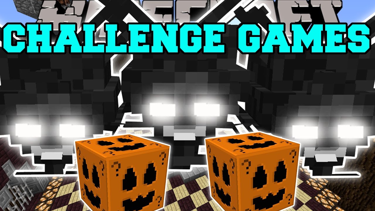 Minecraft: WITHER FURBY CHALLENGE GAMES - Lucky Block Mod - Modded Mini-Game