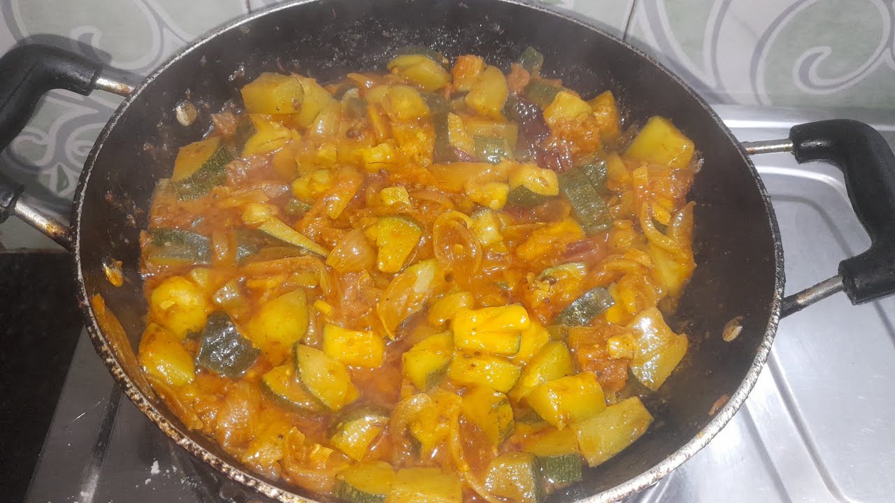 Kaddu ki chatpati sabji #yummy #tastyfood #recipe 