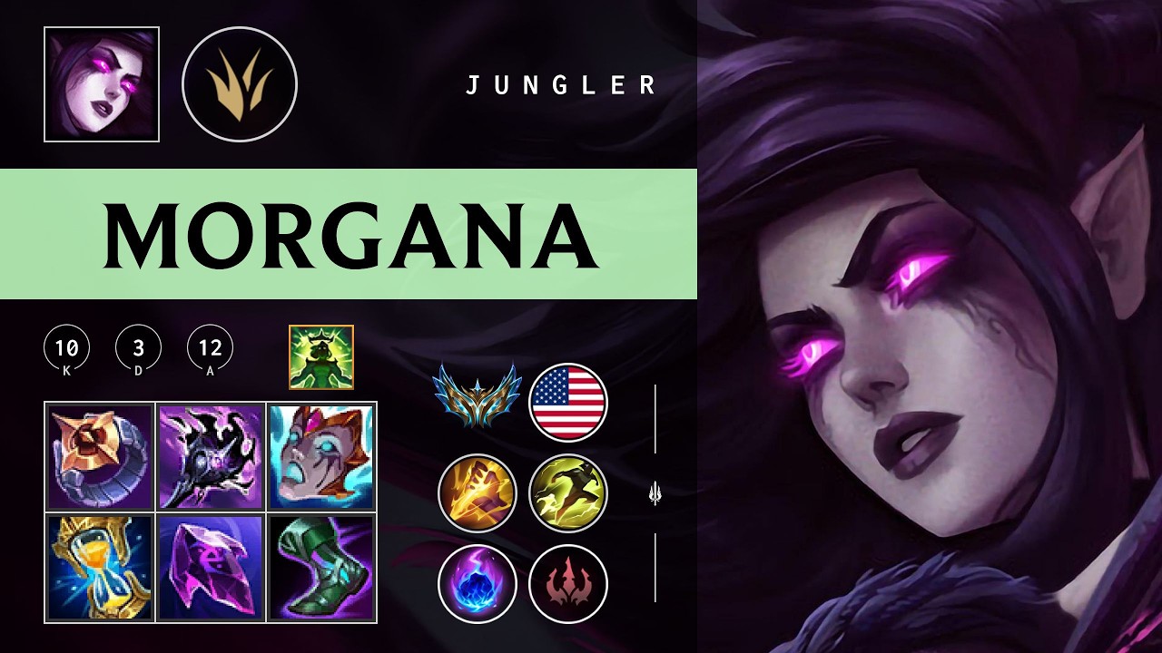 Morgana Jungle vs Kha'Zix - NA Challenger Patch 26.03