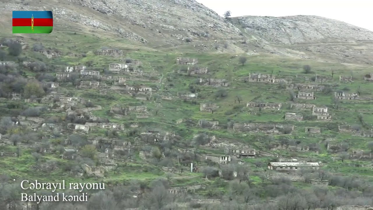 Dron çəkilişi. Dünya baxsın bu vandallığa! Cəbrayıl rayonunun Balyand kəndindən görüntülər