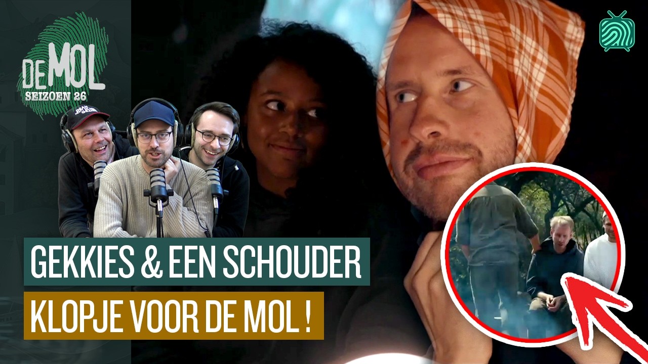 🔥 Gekkies & Een Schouderklopje Voor de Mol | Tunnelvisie de Podcast #6 | Wie is de Mol? S26