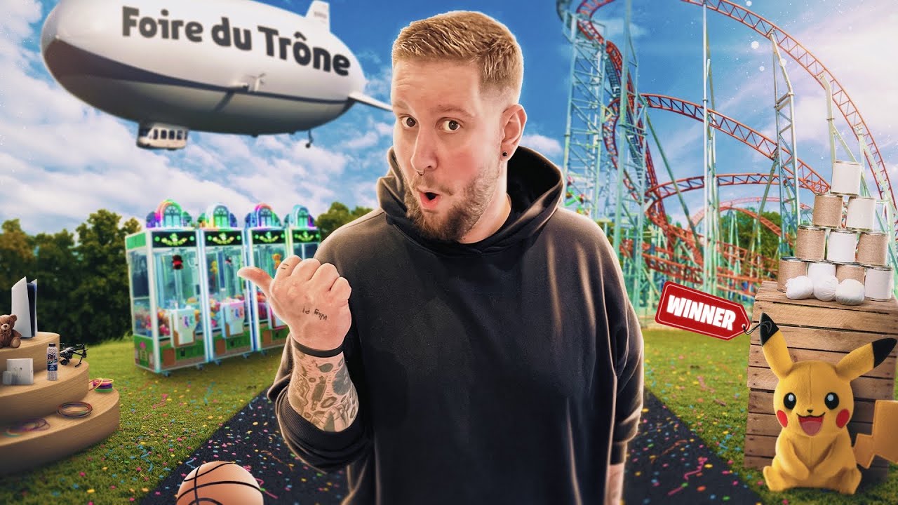FOIRE DU TRÔNE 🎡 ON GAGNE PLEINS LOTS AVEC CHELXIE (Beaucoup de nouveaux Stands)