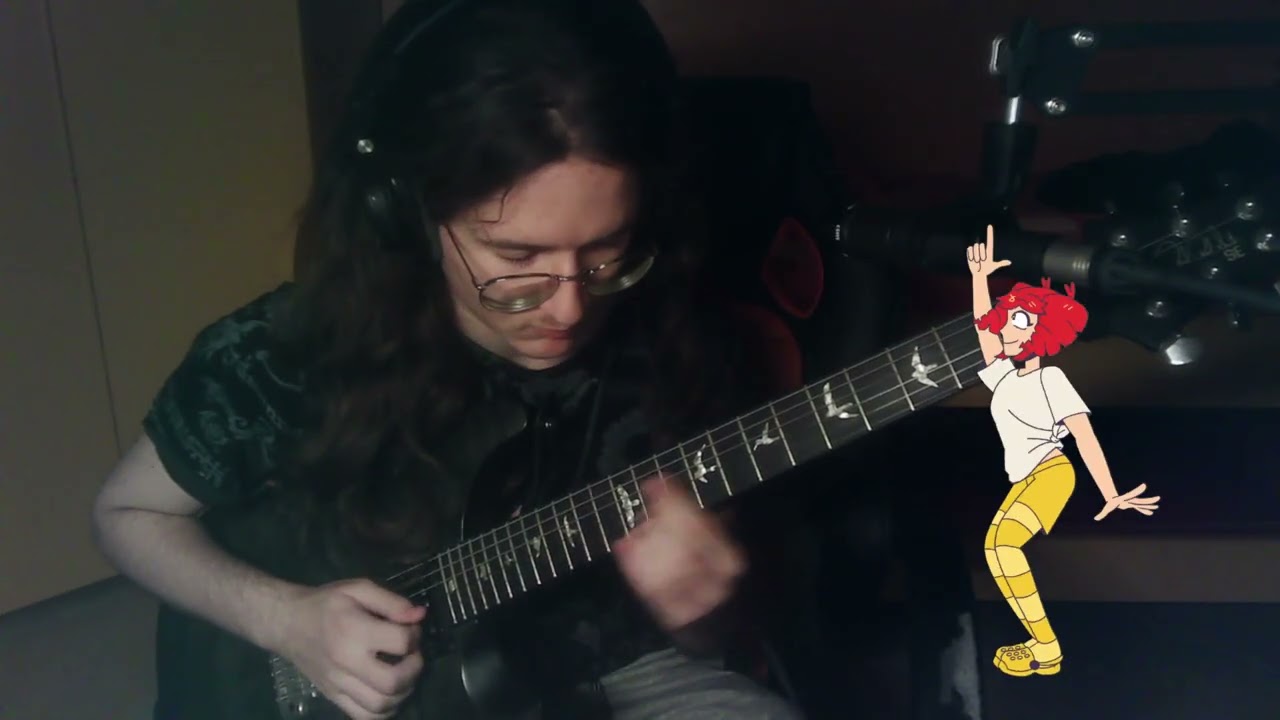 JamieP - BIRDBRAIN accordion solo on guitar