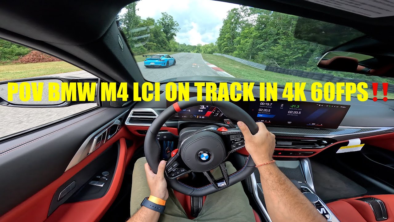 POV 2025 BMW M4 LCI AT THE TRACK AGAINST PORSCHES 4K 60FPS PART 2 #bmwm #m4 #gt3rs #gt500 #supercar