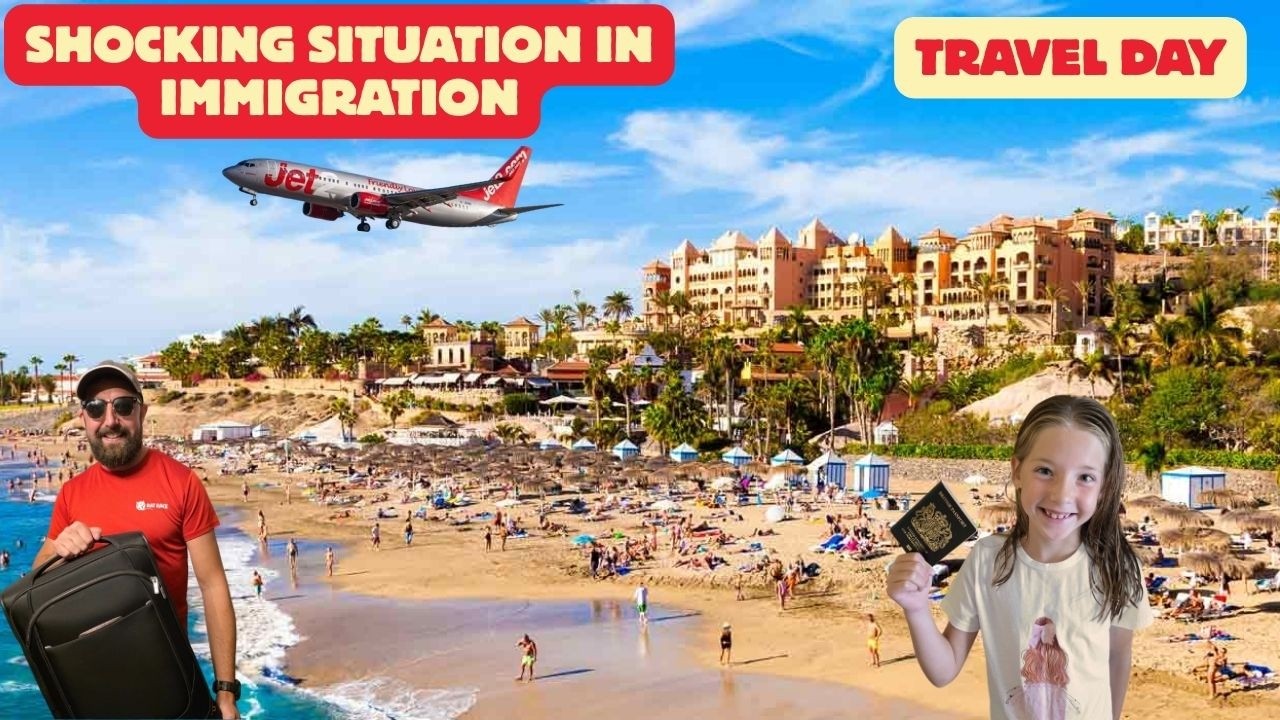 We Escaped the UK for Winter Sun! | Birmingham to Tenerife Travel Day