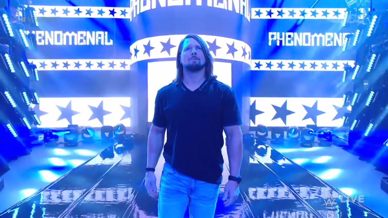 AJ Styles Entrance: NXT 2.0, December 21, 2021 -(HD)
