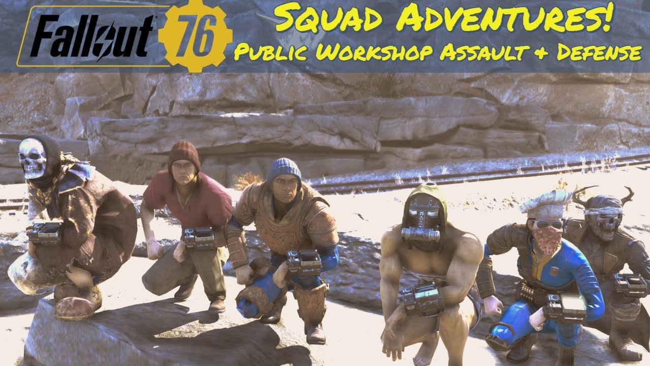 Fallout 76 - Capturing & Defending The Converted Munitions Factory Public Workshop (Ammo Factory)