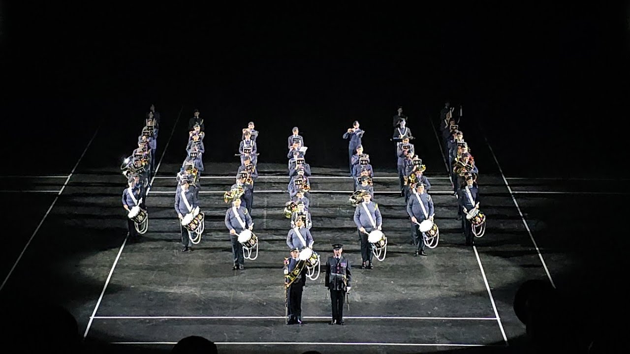 The National Band of the RAFAC | Birmingham International Tattoo 2026.