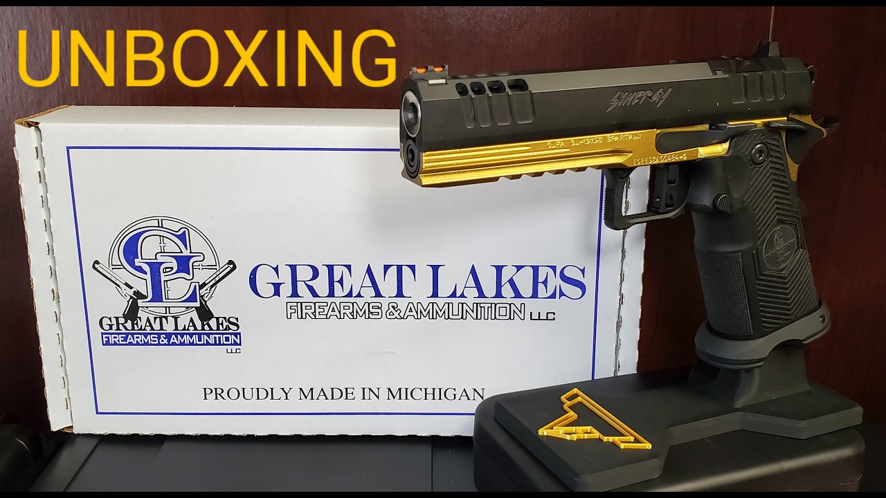 Распаковка Great Lakes Synergy 1911DS #вирусноевидео #распаковка #edc #культураоружия #безопаснос...