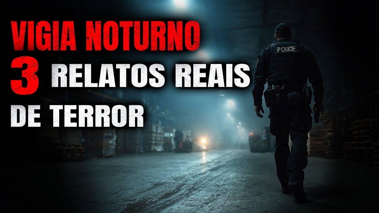 NUNCA ACEITE O TURNO DA NOITE | 3 Relatos REAIS de Terror de Vigia Noturno