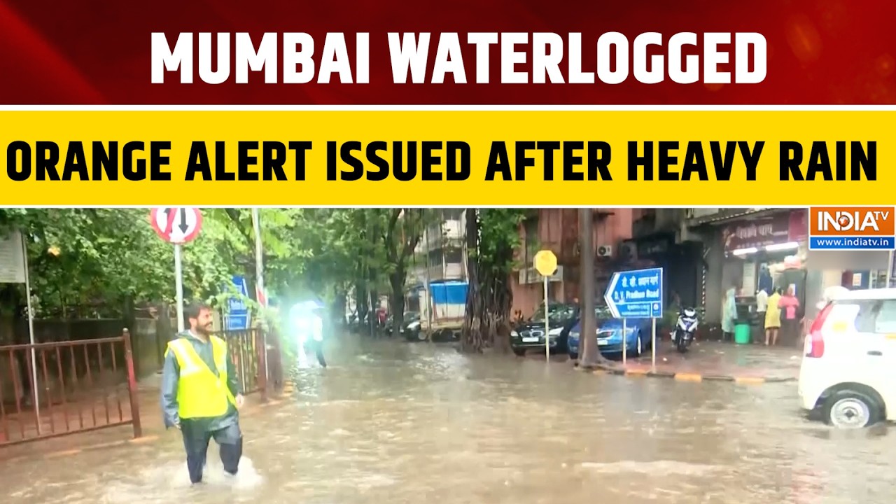 Mumbai Waterlogging: Heavy Monsoon Rain Disrupts Commuters As IMD Issues Orange Alert For The Region