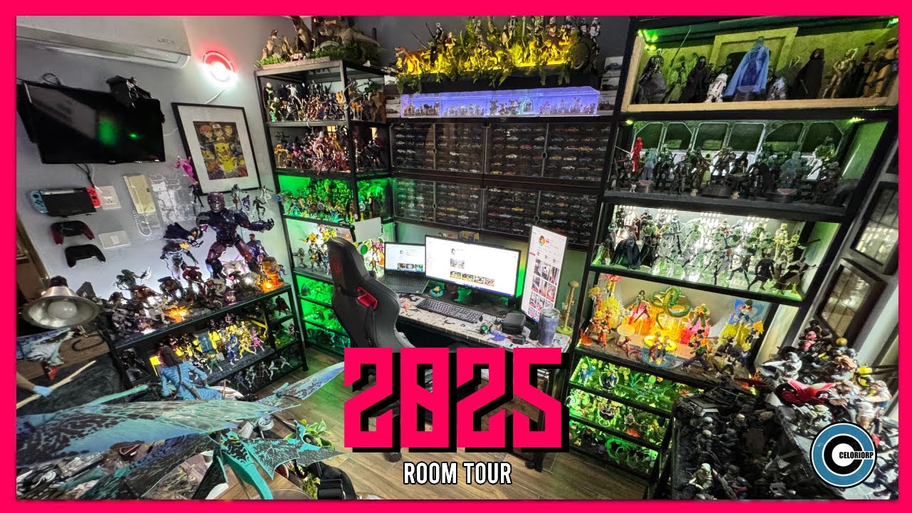 MOSTRANDO mi COLECCIÓN ►► ROOM TOUR 2025 || DISPLAY de Figuras || Así empezamos el año