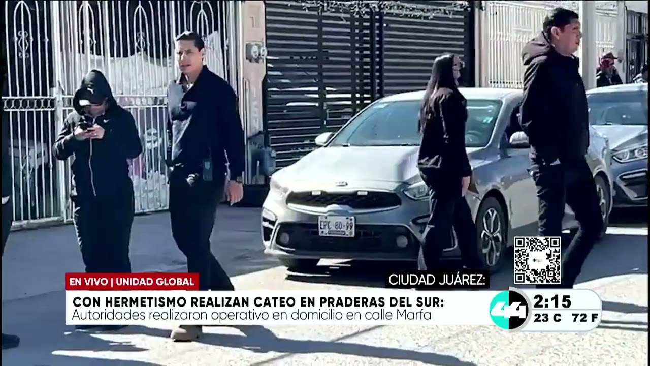 Con hermetismo realizan cateo en Praderas del Sur
